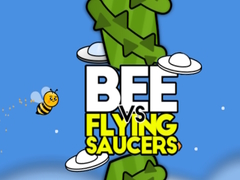 Cluiche Bee vs flying saucers