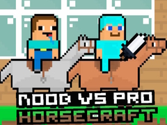 Cluiche Noob vs Pro HorseCraft