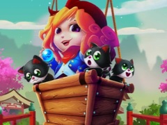 Cluiche Save The Cats Bubble Shooter