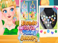 Cluiche Blonde Sofia Making Jewelry