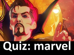 Cluiche Quiz: marvel