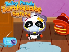 Cluiche Baby Panda Earthquake Safety