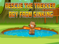Cluiche Rescue the Trekker Boy from Sinking
