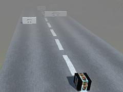Cluiche Blocky Run