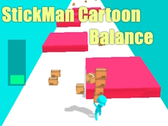 Cluiche StickMan Cartoon Balance