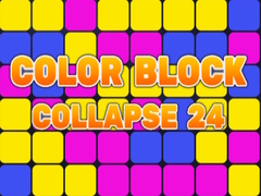 Cluiche Color Blocks Collapse 24
