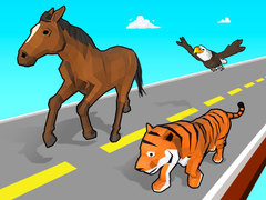 Cluiche Animal Transform Race