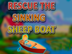 Cluiche Rescue the Sinking Sheep Boat