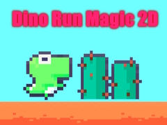 Cluiche Dino Run Magic 2D