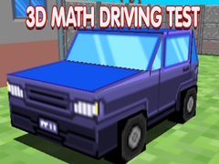 Cluiche 3D Math Driving Test