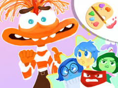 Cluiche Coloring Book: Inside Out Happiness