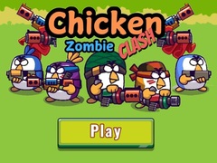 Cluiche Chicken Zombie Clash