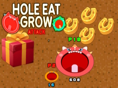 Cluiche Hole Eat Grow Attack