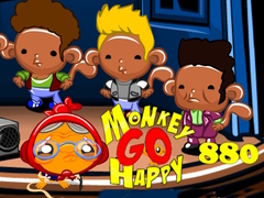Cluiche Monkey Go Happy Stage 880 New Monkeys On Block Theme