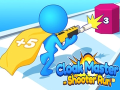 Cluiche Cloak Master Shooter Run