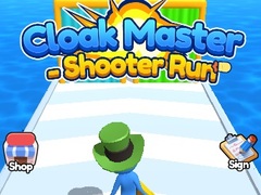 Cluiche Cloak Master - Shooter Run