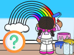 Cluiche Kids Quiz: Color The Sky