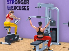 Cluiche Gym Simulator 2024