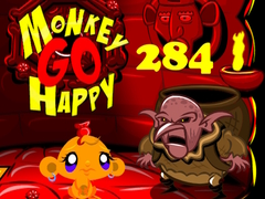 Cluiche Monkey Go Happy Stage 284