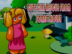 Cluiche Cute Girl Rescue from Forest House