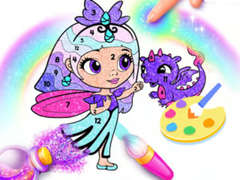 Cluiche Coloring Book: Shiny Princess