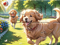 Cluiche Jigsaw Puzzle: Puppy Fun
