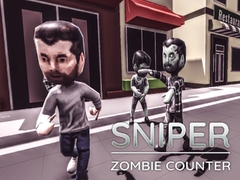 Cluiche Sniper Zombie Counter