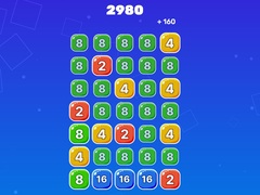 Cluiche Blocks Cubes 2048