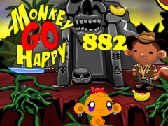 Cluiche Monkey Go Happy Stage 882