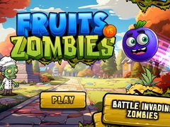Cluiche Fruits vs Zombies