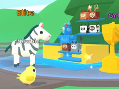 Cluiche Roblox: Pet Race Clicker