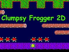 Cluiche Clumpsy Frogger 2D