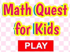 Cluiche Math Quest For Kids
