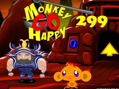 Cluiche Monkey Go Happy Stage 299