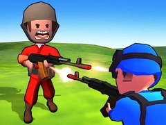 Cluiche Little Commander. Red vs Blue