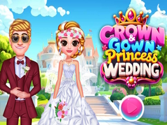 Cluiche Crown & Gown Princess Wedding