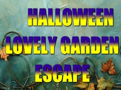 Cluiche Halloween Lovely Garden Escape