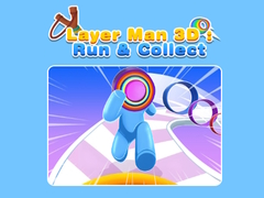 Cluiche Layer Man 3D: Run & Collect