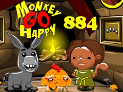 Cluiche Monkey Go Happy Stage 884