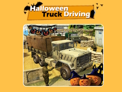 Cluiche Halloween Truck Driving