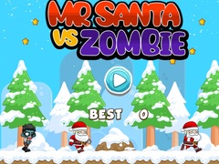 Cluiche Mr. Santa Vs Zombie