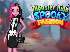 Cluiche Monster High Spooky Fashion