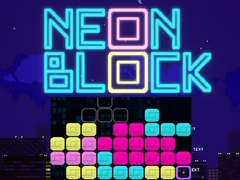 Cluiche Neon Block