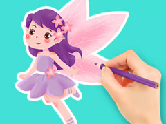 Cluiche Coloring Book: Flower Fairy