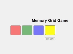 Cluiche Memory Grid