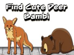 Cluiche Find Cute Deer Bambi