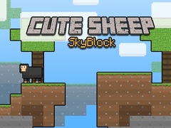 Cluiche Cute Sheep Skyblock