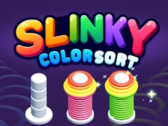 Cluiche Slinky Color Sort