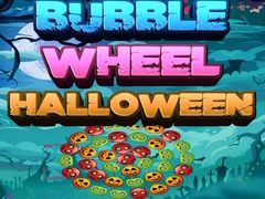 Cluiche Bubble Wheel Halloween