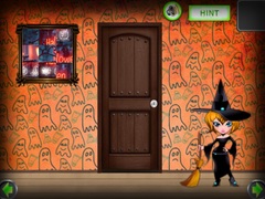 Cluiche Amgel Halloween Room Escape 38